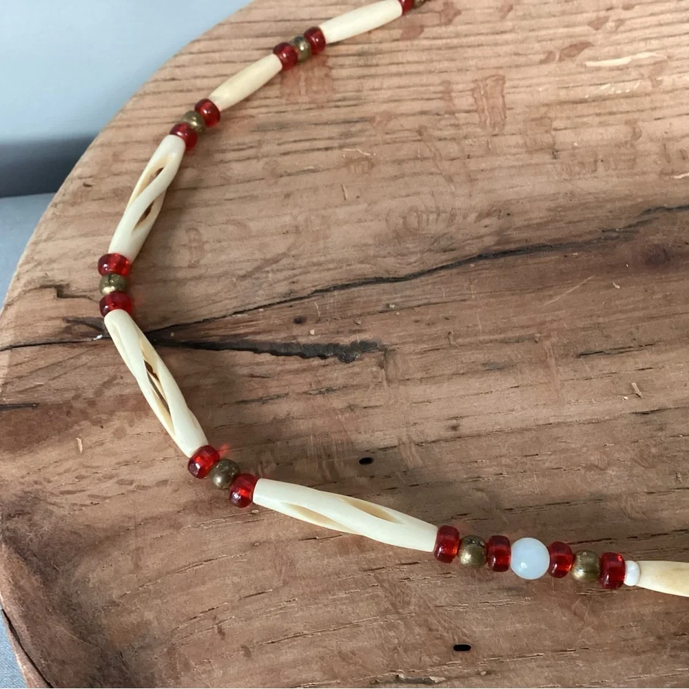 🔵 Vintage - Sancrest Native American Style - Necklace 1950s - Rare - Unique